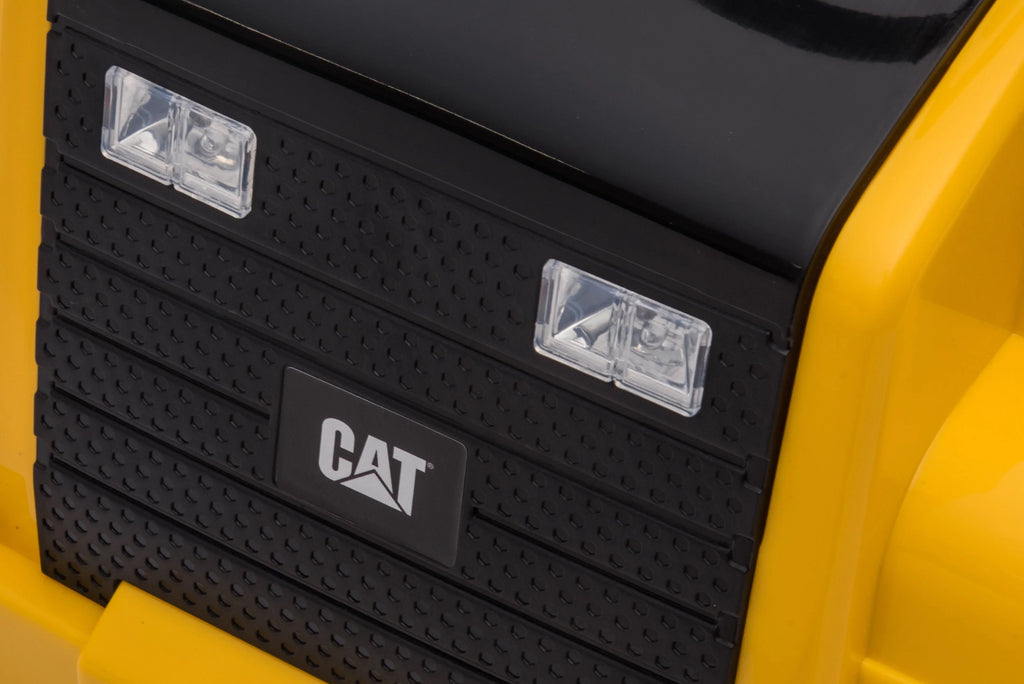 2026 6V Licensed CAT Dump Truck Kids Ride On Electric Truck