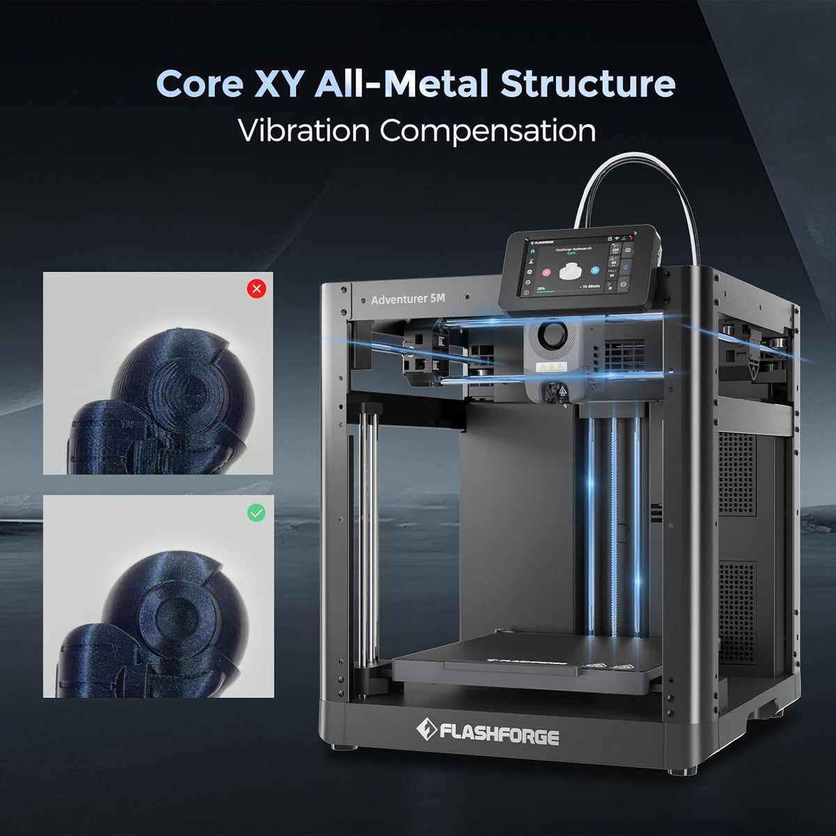 High-Speed 3D Printer with Automatic Leveling