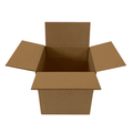 UOFFICE Foldable Single Wall Standard Shipping Boxes, 24" x 24" x 24", 10 Count, 1 Pack