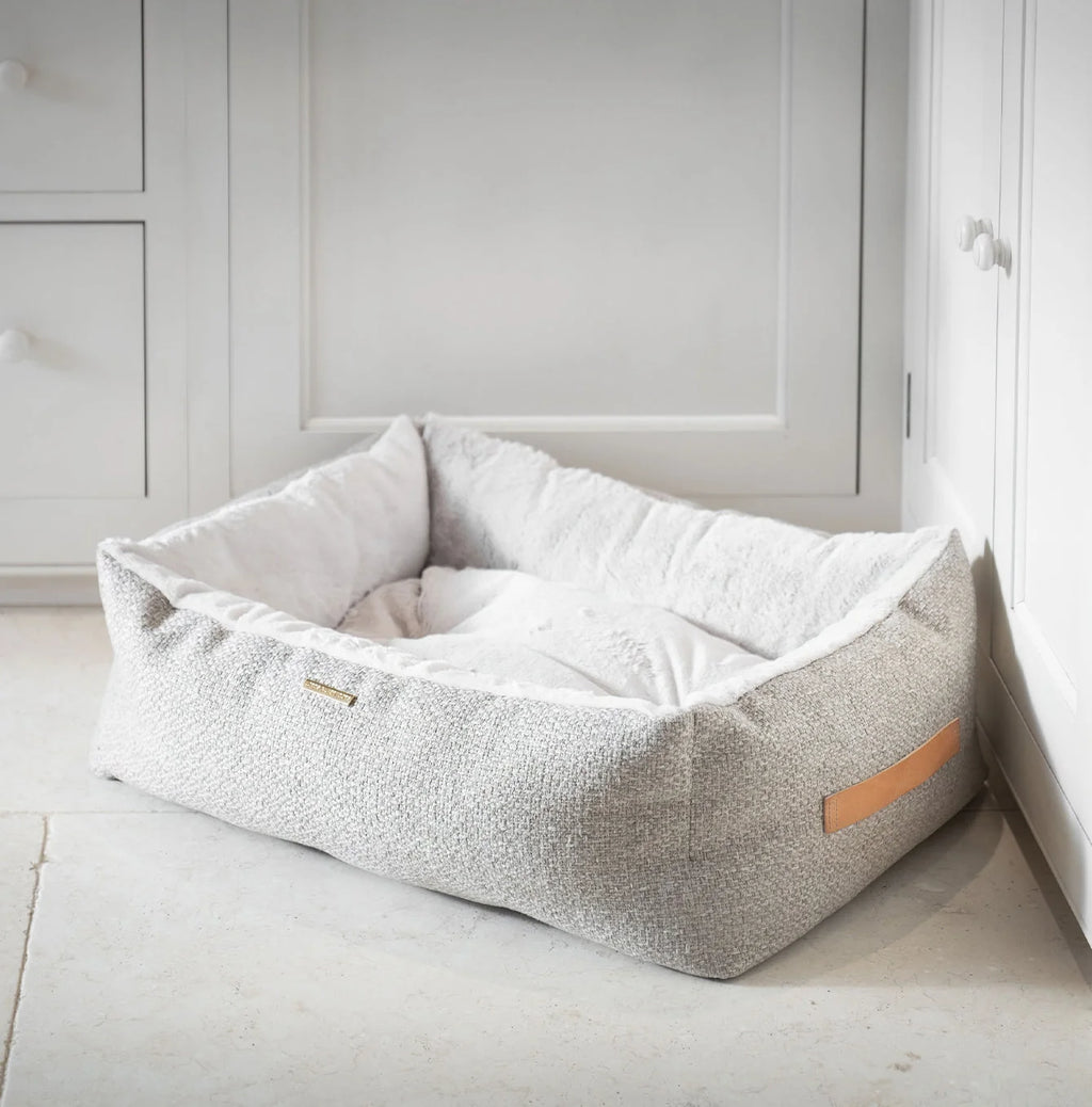 Box Bed in Sandstone