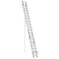 36-Foot Aluminum Extension Ladder, 300-Lb. Capacity, Heavy-Duty I-Beam Rails