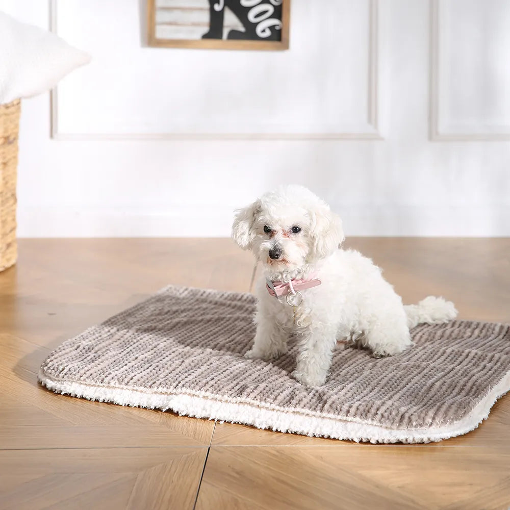 Corduroy Pet Blanket Soft Warm Cat Dog Blanket