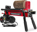 7-Ton Electric Log Splitter, 15 Amp, Horizontal Full-Beam Design with Steel Wedge