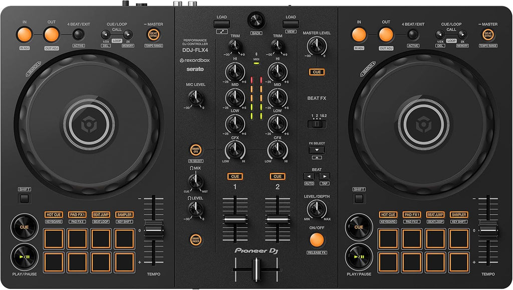 DJ DDJ-FLX4 2-Deck Controller Graphite