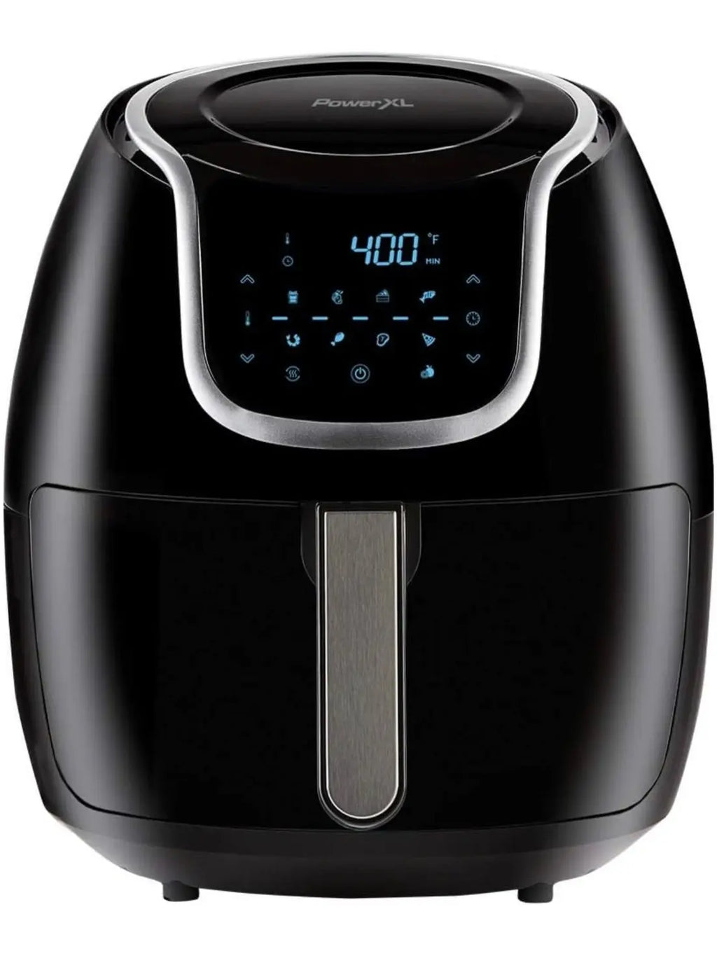 Multi-Function Air Fryer and Multi-Cooker with Non-Stick Basket and Cookbook