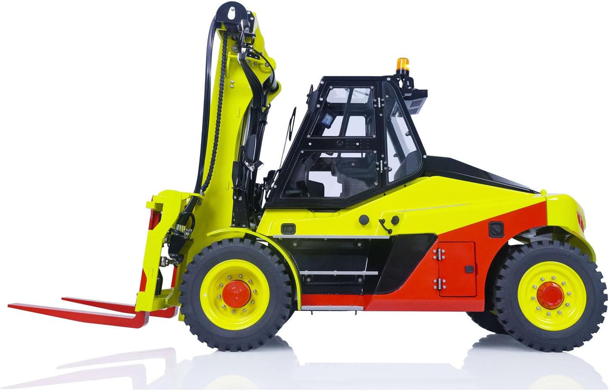 1:14 RC Hydraulic Fork Lift for LD160S Metal Assembled RC Hydraulic Heavy Machine ST8 Radio Controller Light Sound