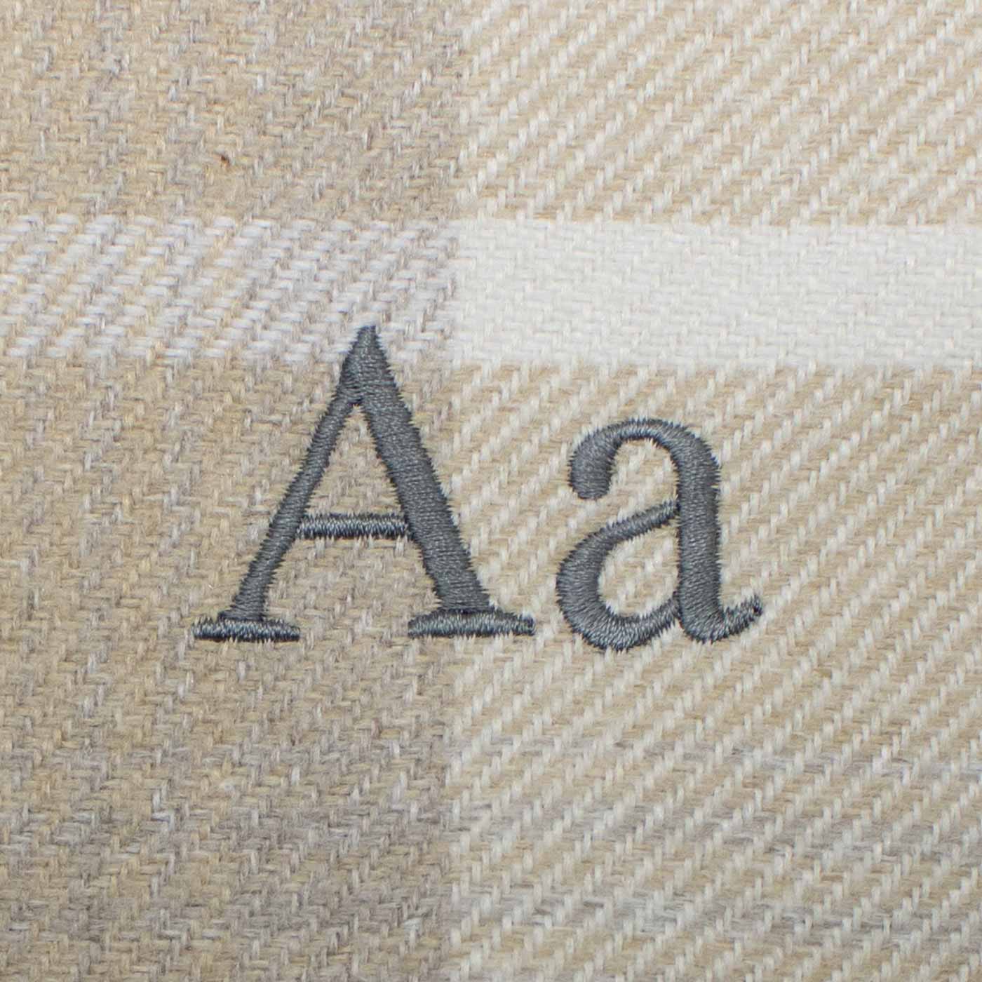 Dog Cushion in Balmoral Natural Tweed