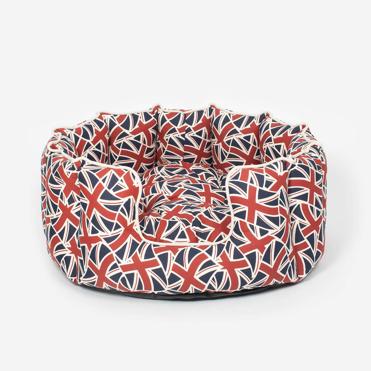 High Wall Bed For Dogs in Union Jack