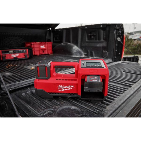 18V Lithium-Ion Cordless Inflator, Tool-Only