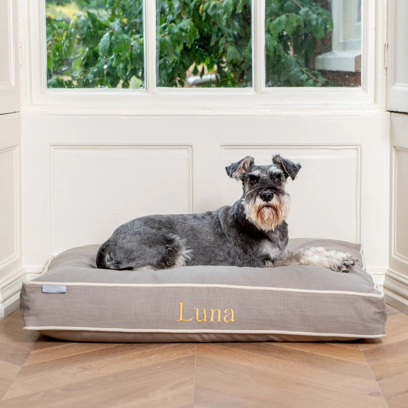 Dog Cushion in Savanna Stone