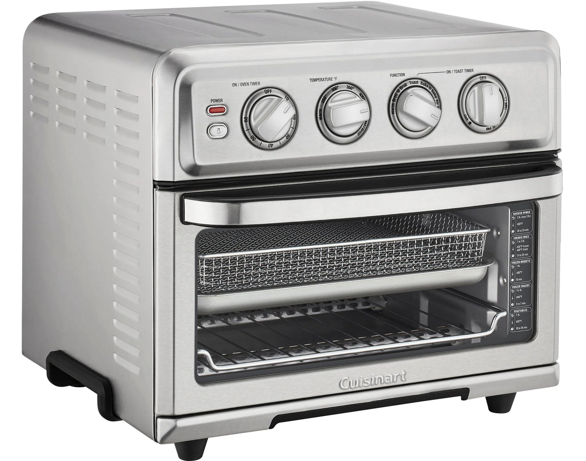 Air Fryer Toaster Oven with Grill, Stainless Steel
