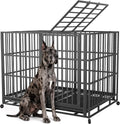 60 Inch Heavy Duty Dog Crate, Indestructible Kennel