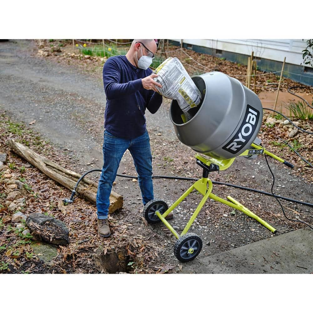 5.0 Cu. Ft. Portable Concrete Mixer