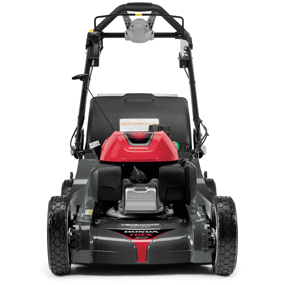 21-Inch Self-Propelled Lawn Mower, 4-in-1 Versatile Cutting System, Hydrostatic Drive, Electric Start, Gas Engine and Durable Mowing Deck