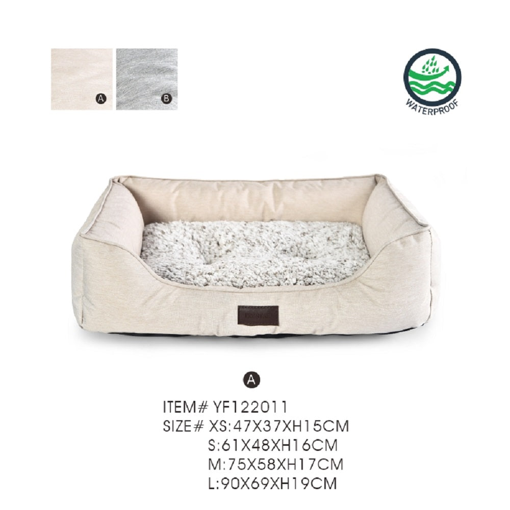Waterproof Dog Bed Oxford Fabric Soft Pet Bed