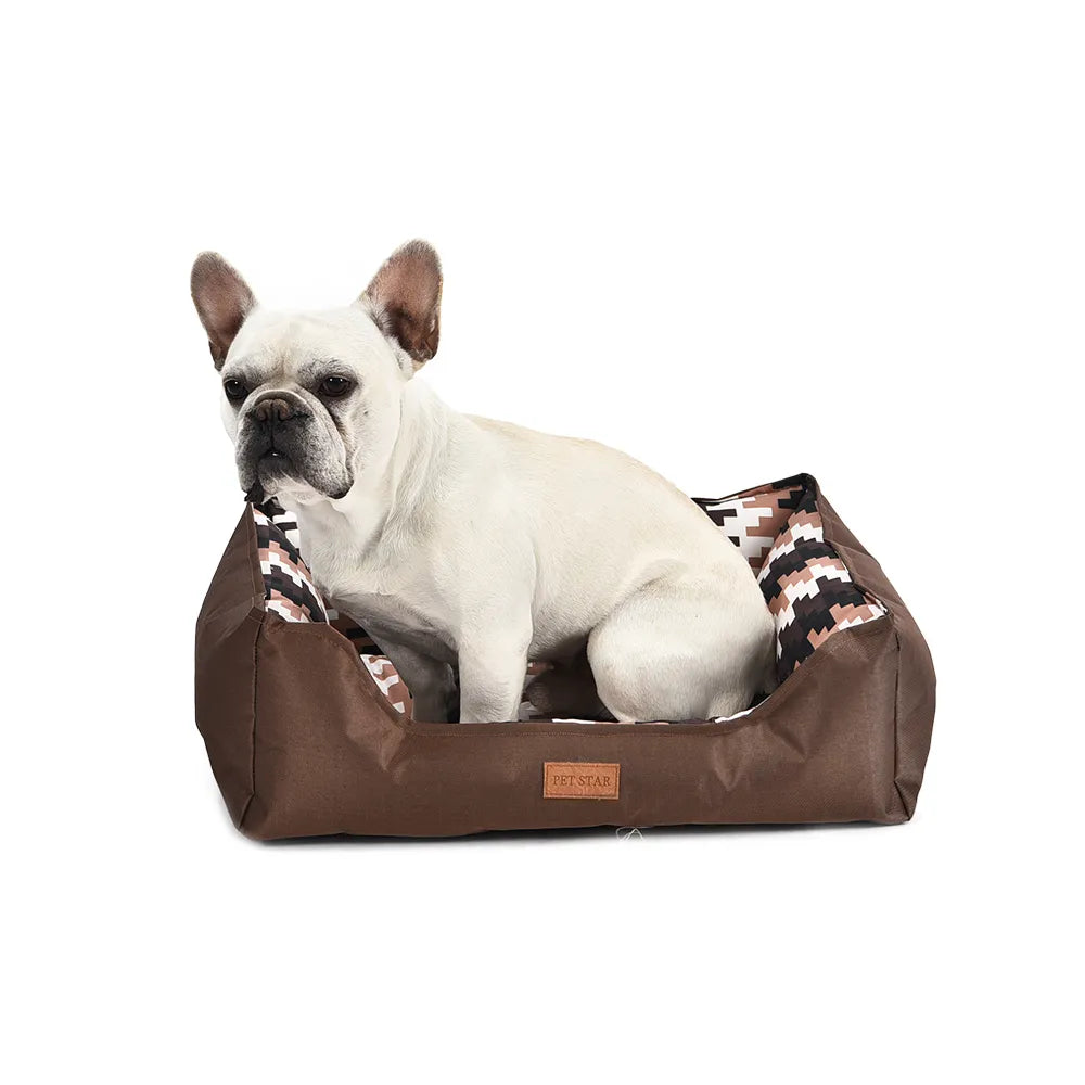 Washable Dog Bed Waterproof Dog Oxford Bed