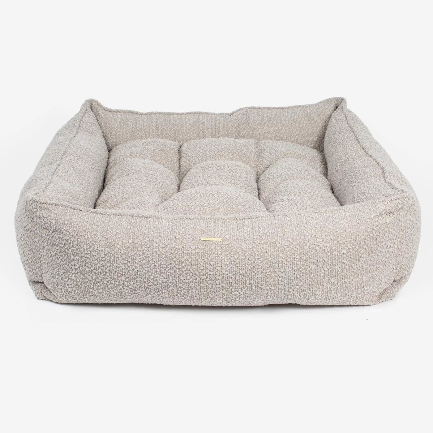 Box Bed For Dogs in Bouclé