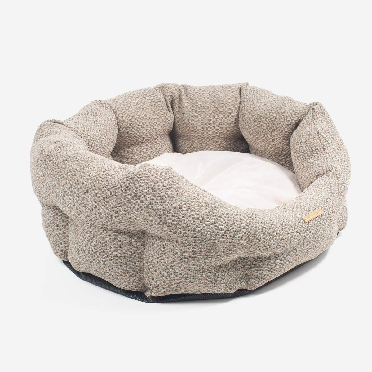 Oval Bed in Pebble