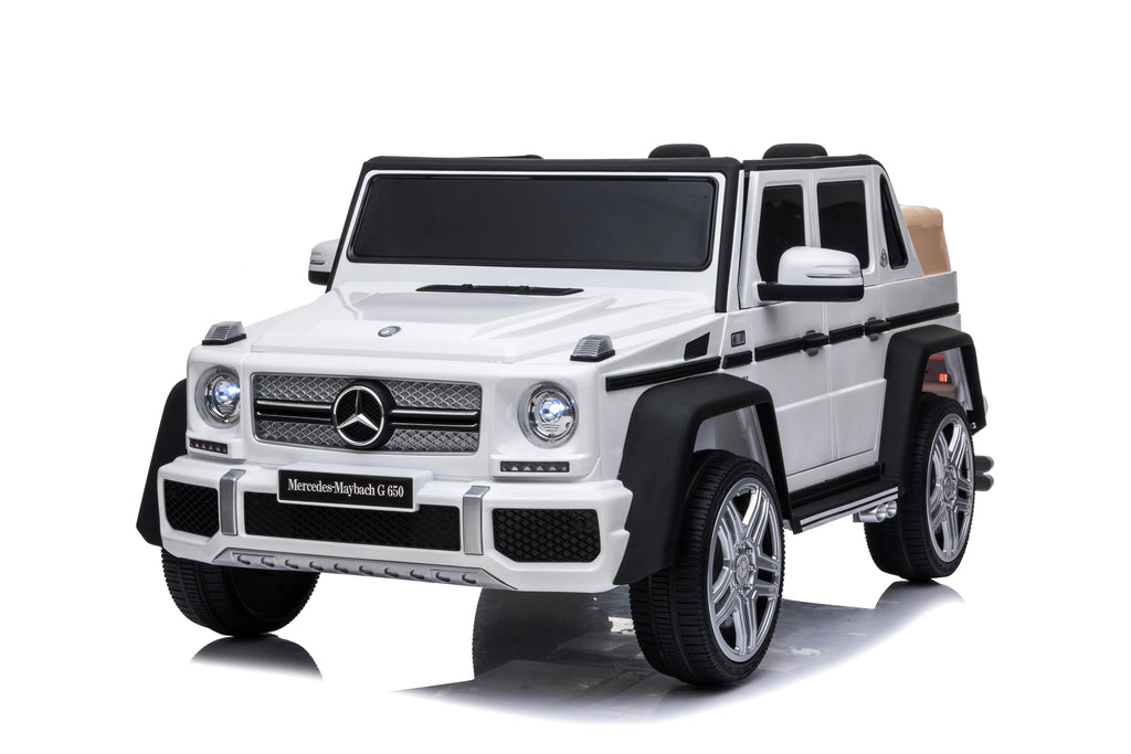 2026 Licensed 12V Mercedes Maybach G650s 4WD Kids Ride On 1 Seater Car with RC