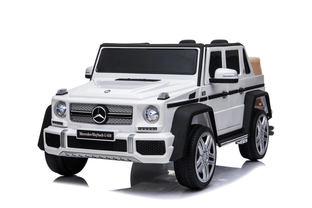 2026 Licensed 12V Mercedes Maybach G650s 4WD Kids Ride On 1 Seater Car with RC