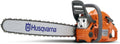 60.3cc 3.6HP Gas-Powered Chainsaw with 24-Inch Bar, 2-Cycle Engine and Automatic Adjustable Oil Pump