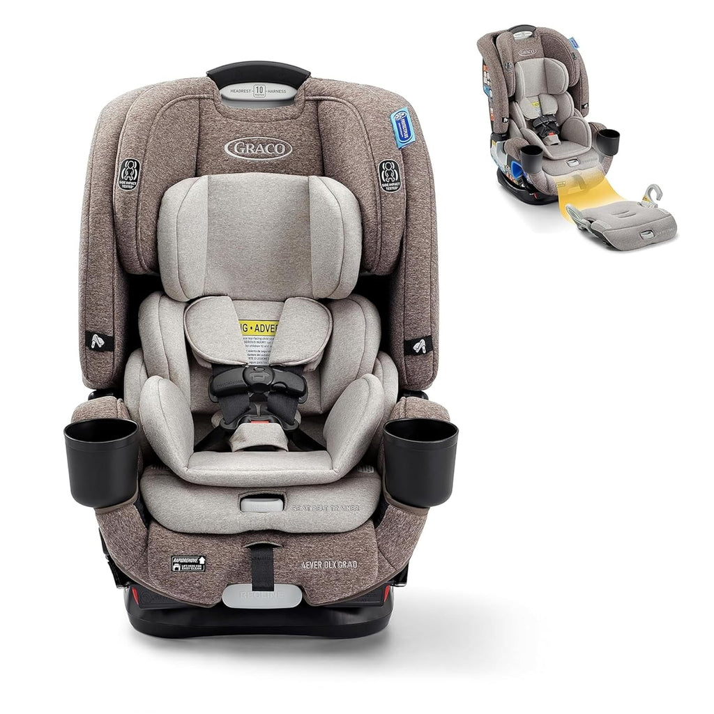 4-in-1 Convertible Car Seat for Infants and Toddlers with Rear-Facing, Forward-Facing and Booster Modes