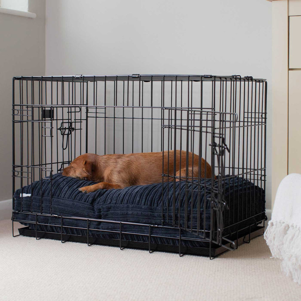 Dog Cushion in Navy Essentials