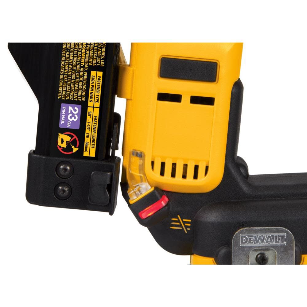 20V 23-Gauge Cordless Pin Nailer Kit