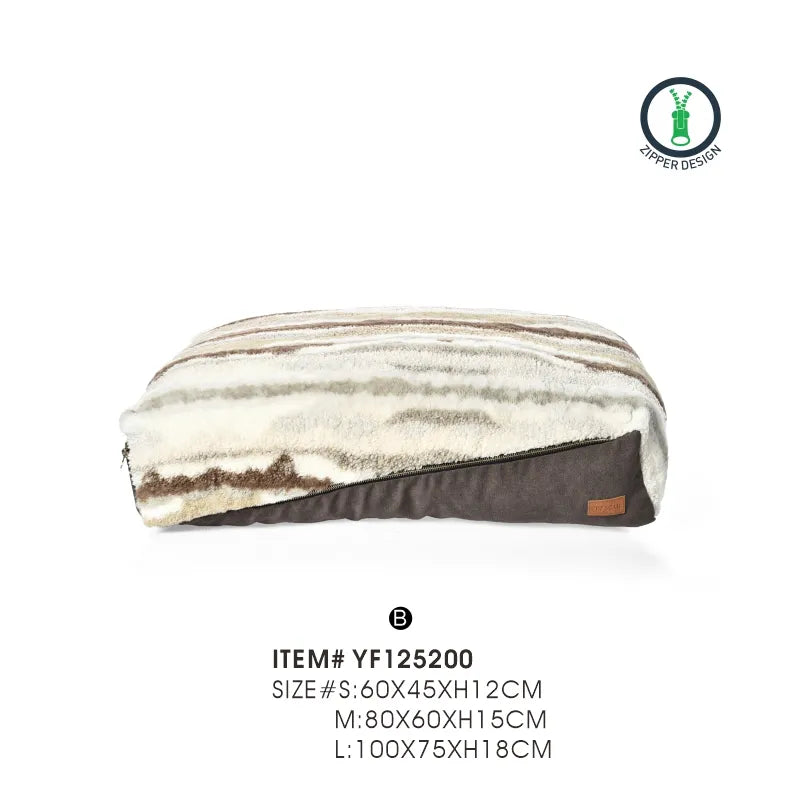 Luxury Pet Bed Plush Velvet Warm Pet Bed