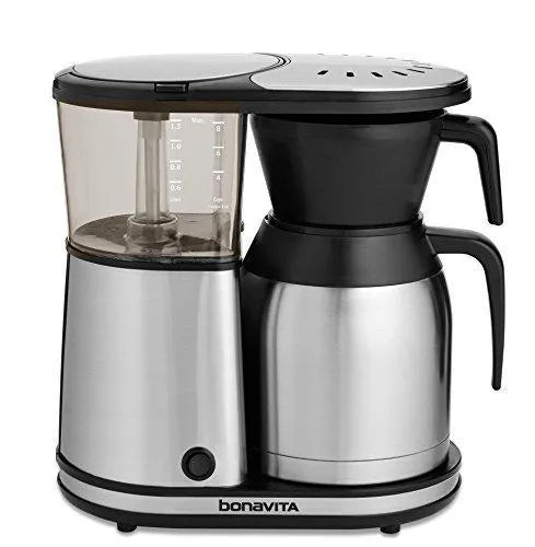 8-Cup One-Touch Coffee Maker with Thermal Carafe, Stainless Steel