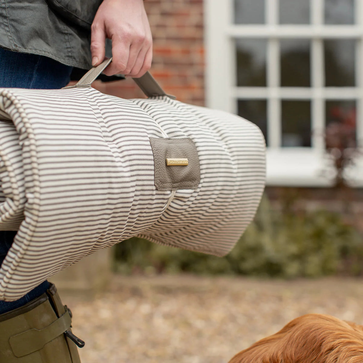 Travel Mat in Regency Stripe