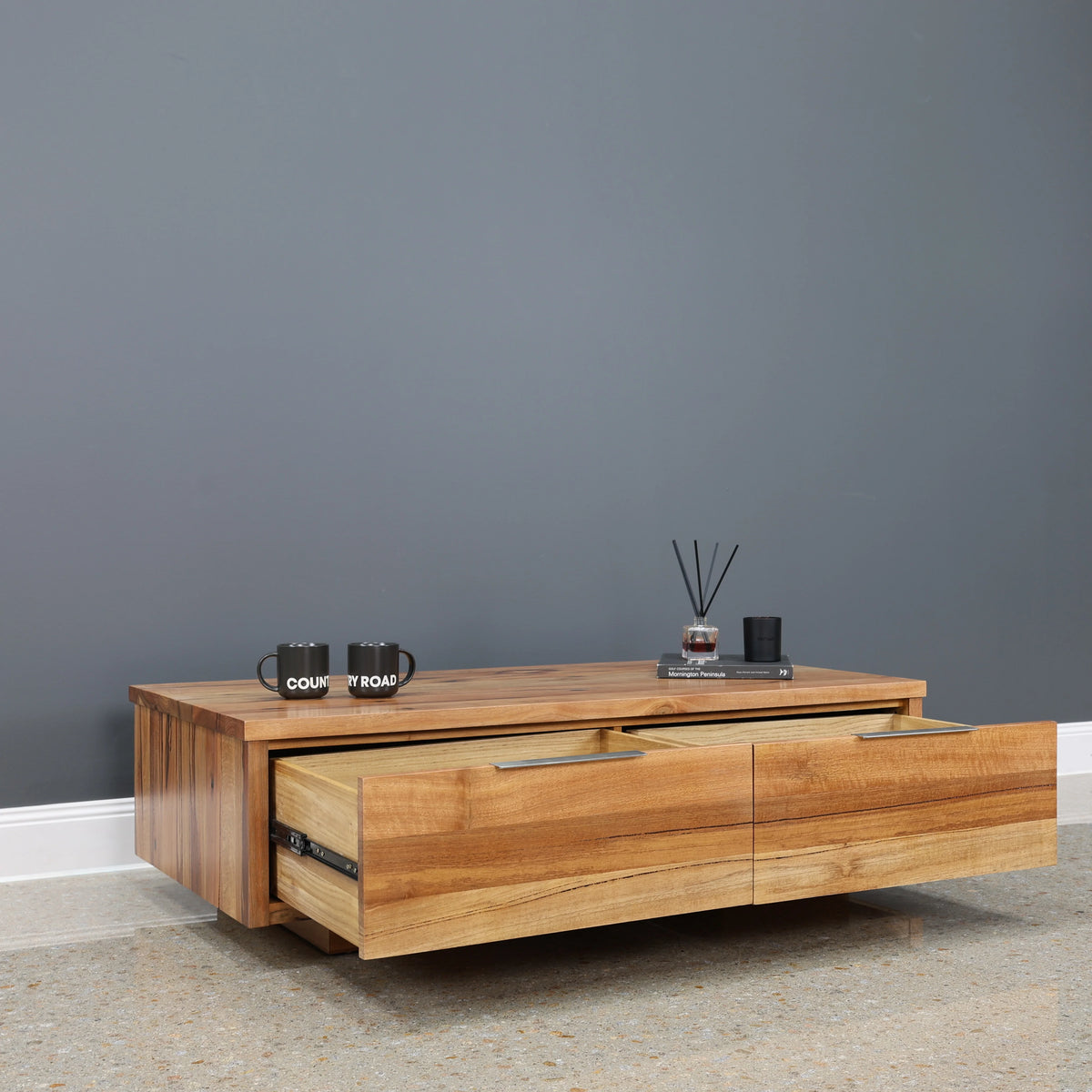 The Marri Wood Coffee Table 140cm