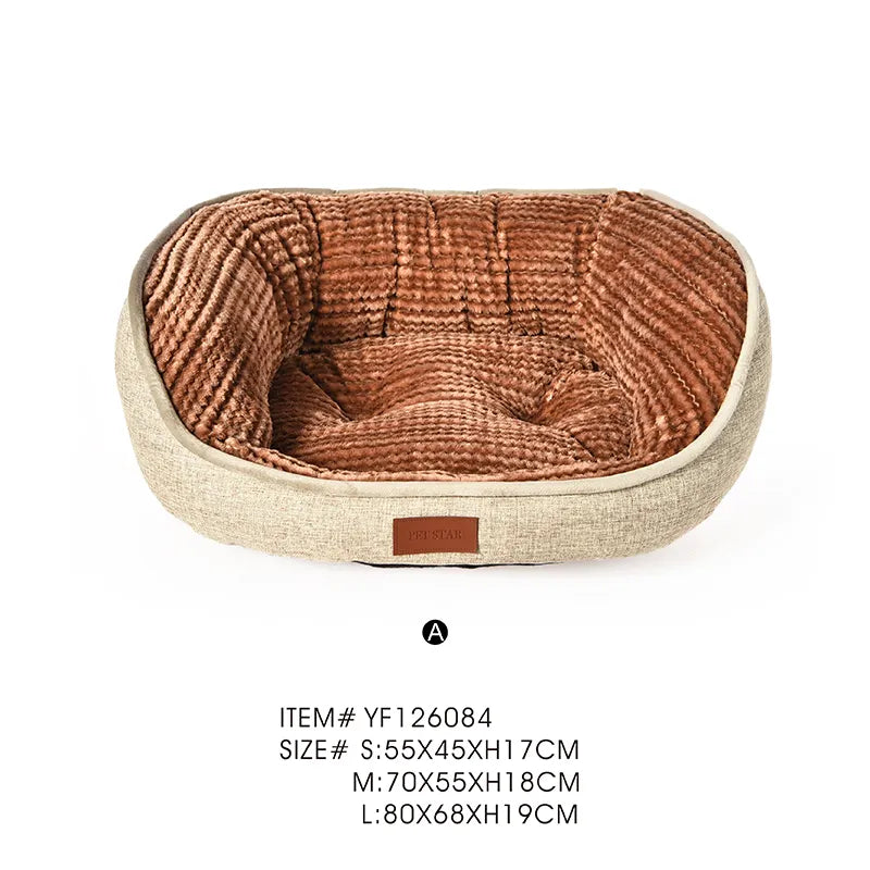 Corduroy Dog Bed Modern Dog Bed