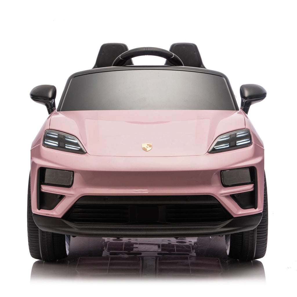 Licensed 24V Porsche Macan Turbo EV Kids Ride On One Seater cars, Rubber Tires, Leather Seat, with RC
