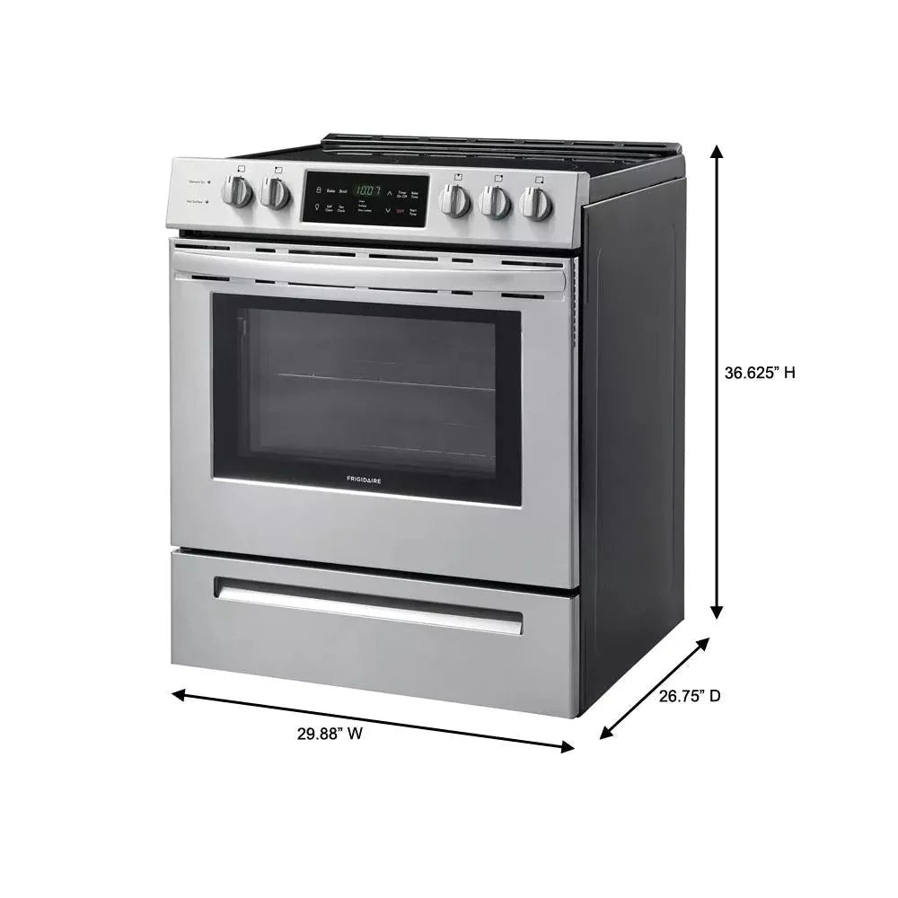 30-Inch 5.0 Cu. Ft. Single Oven, Stainless Steel