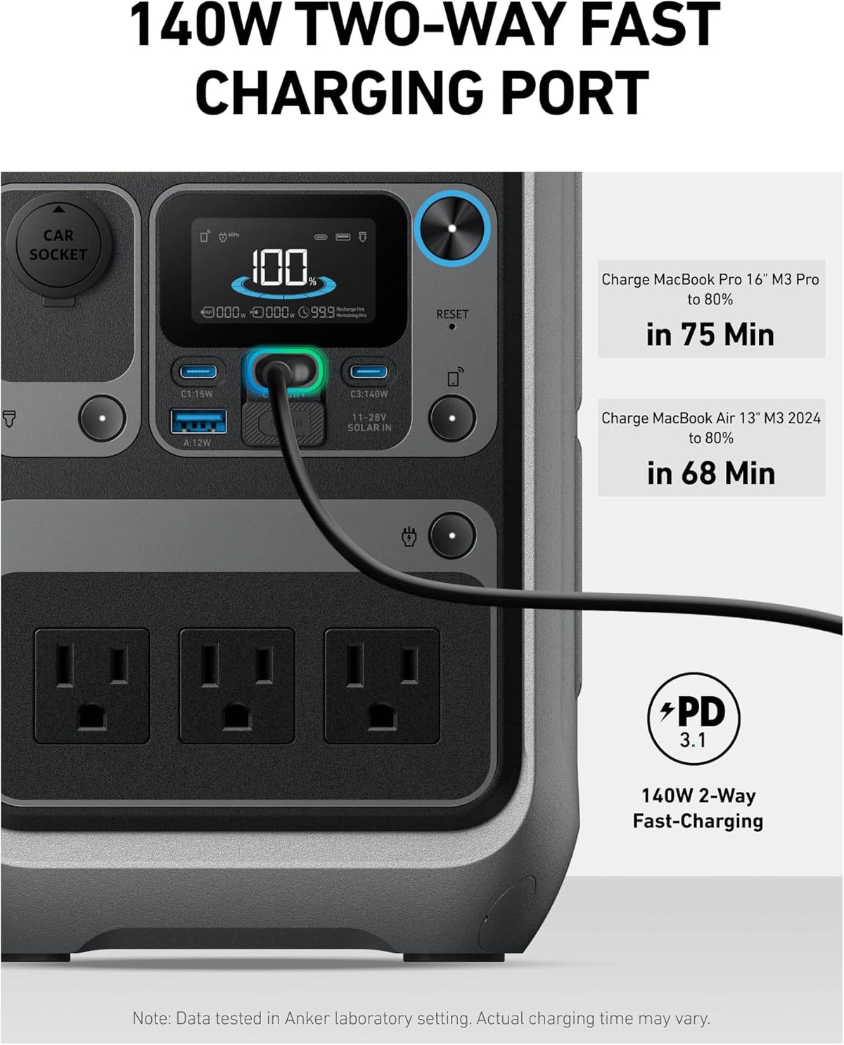 288Wh Portable Power Station