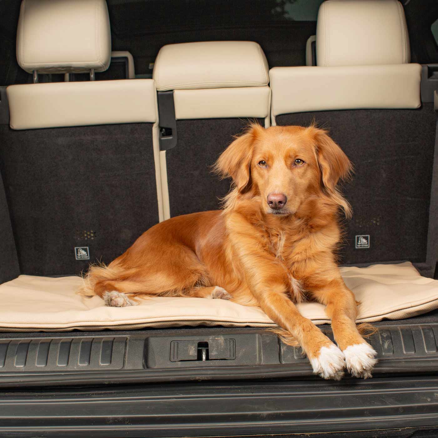Travel Mat in Sand Rhino Faux Leather