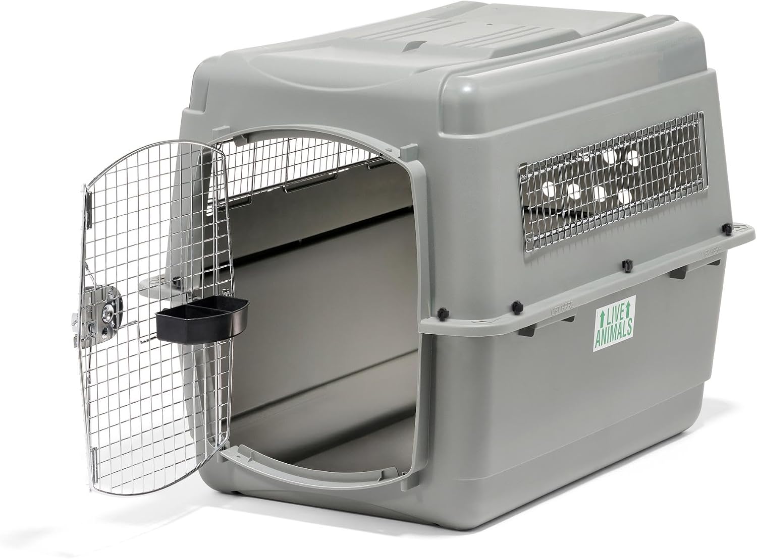for Air Travel, 48in Dog Crate for Pets 90 to 125lbs