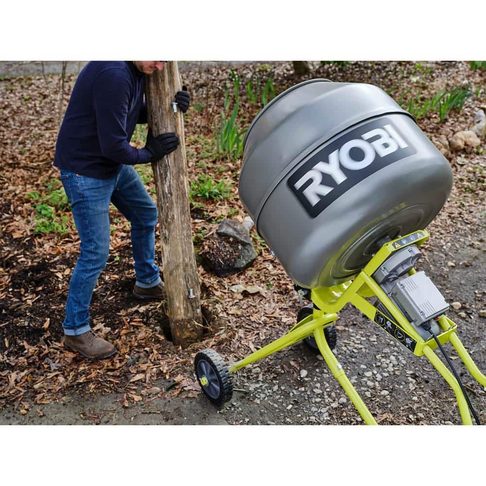 5.0 Cu. Ft. Portable Concrete Mixer