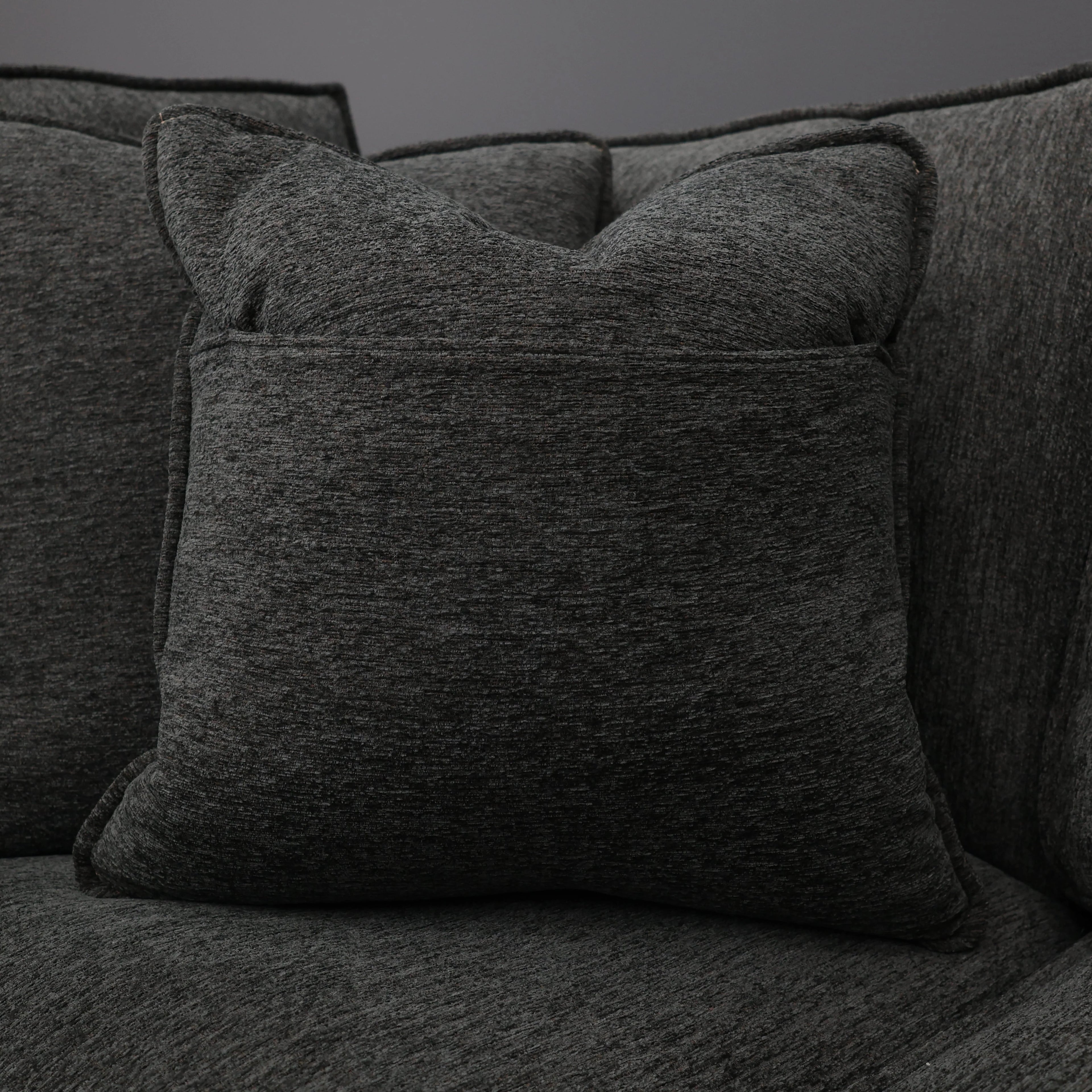 Gembrook RHF Sofa Chaise Dark Grey
