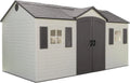 8 x 15-Foot Outdoor Storage Shed, Desert Sand