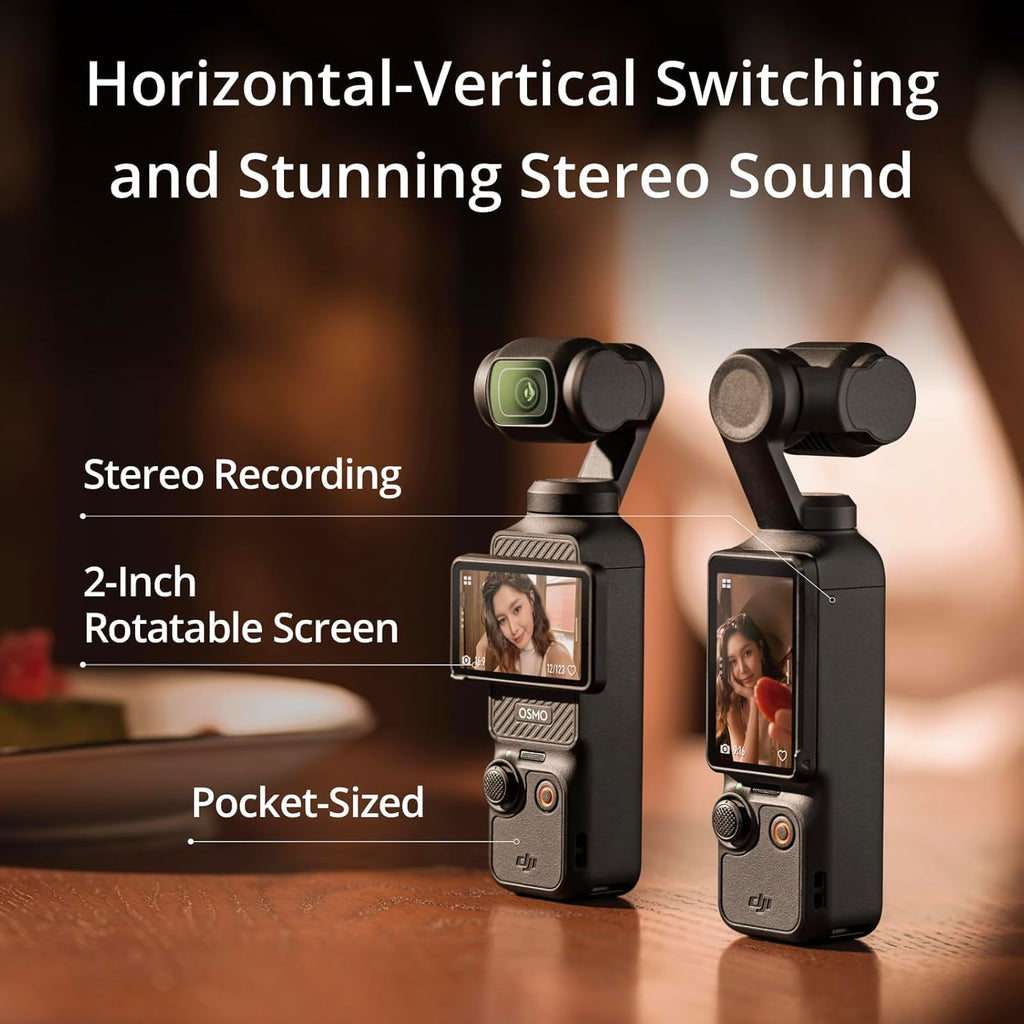 4K 120fps Vlog Camera Creator Combo