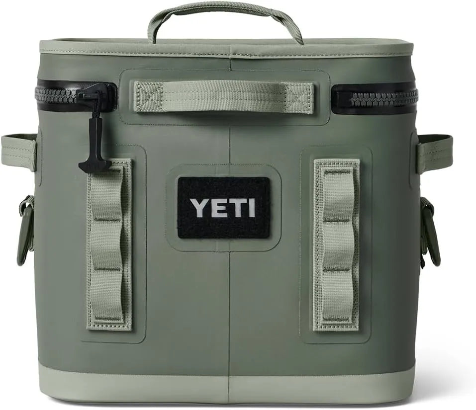 12-Can Portable Soft Cooler, Insulated Waterproof Cooler Bag with Adjustable Shoulder Strap, Compact Leak-Resistant Design for Camping, Hiking, Travel and Outdoor Activities