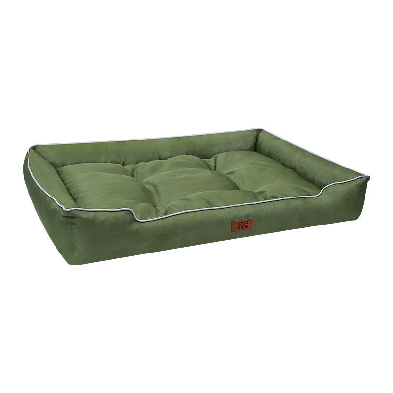 Bite-Resistant Cooling Dog Bed