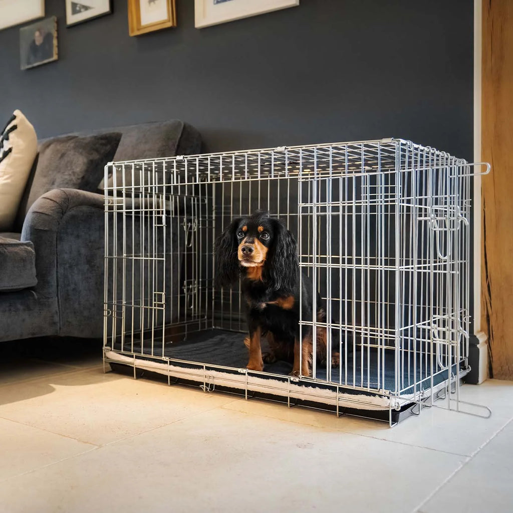 Cage Mat in Denim