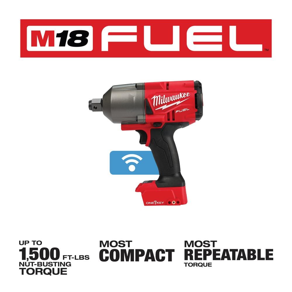18V Brushless Cordless 3/4-Inch Impact Wrench with Friction Ring, Tool Only