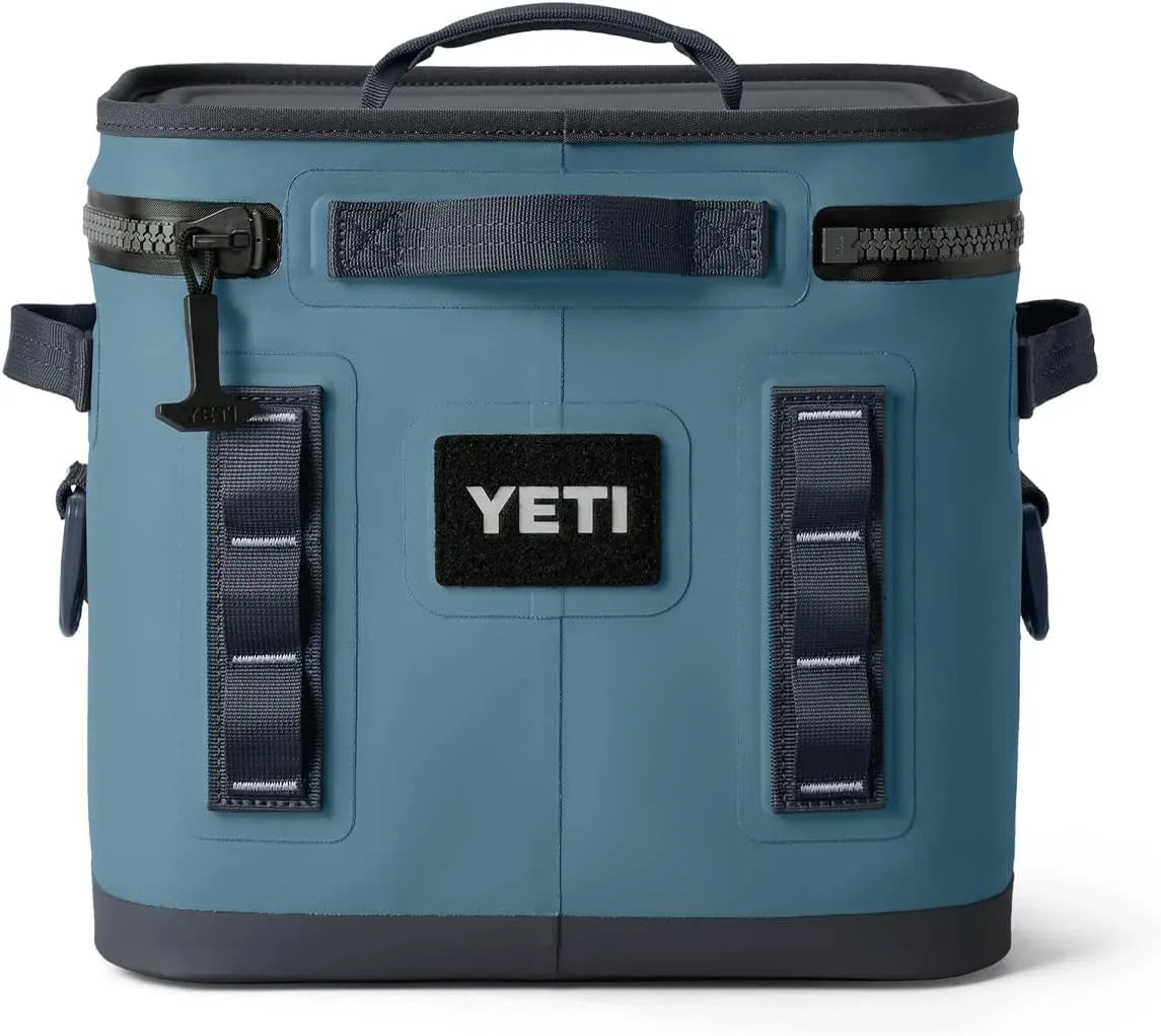 12-Can Portable Soft Cooler, Insulated Waterproof Cooler Bag with Adjustable Shoulder Strap, Compact Leak-Resistant Design for Camping, Hiking, Travel and Outdoor Activities