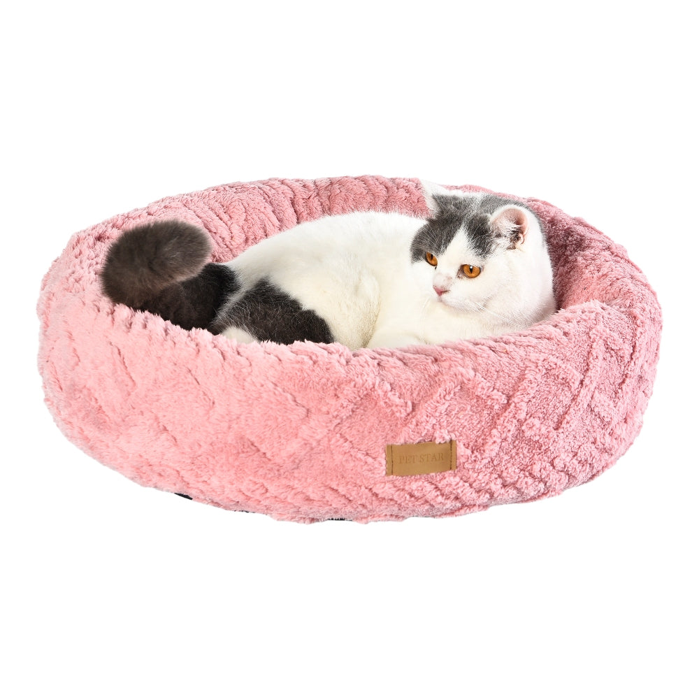 Luxury Round Dog Bed Soft Pet Bed