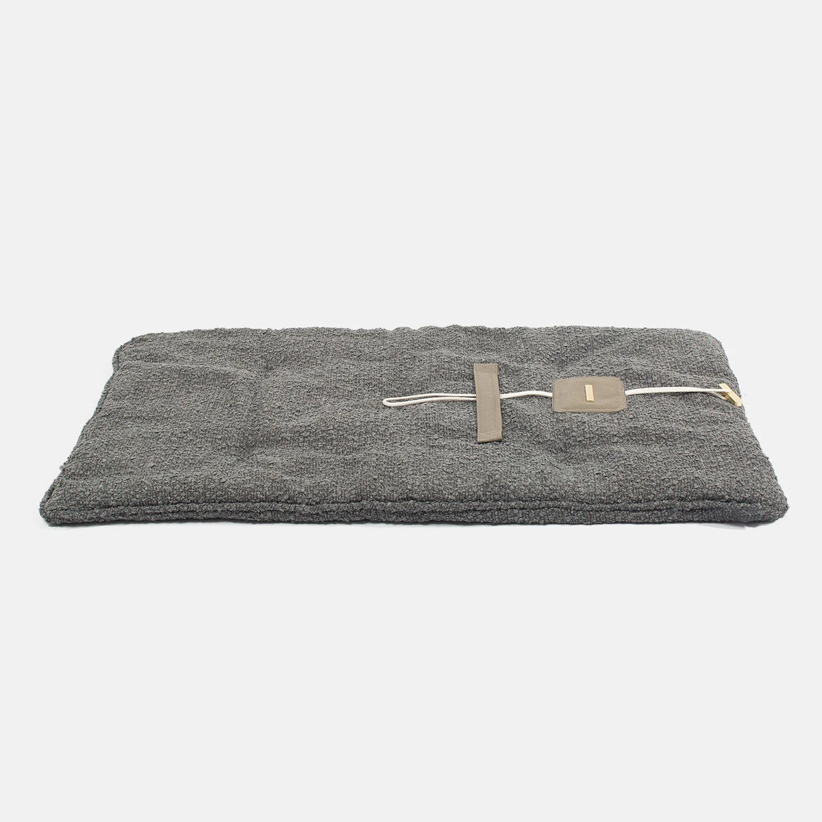 Travel Mat in Granite Bouclé