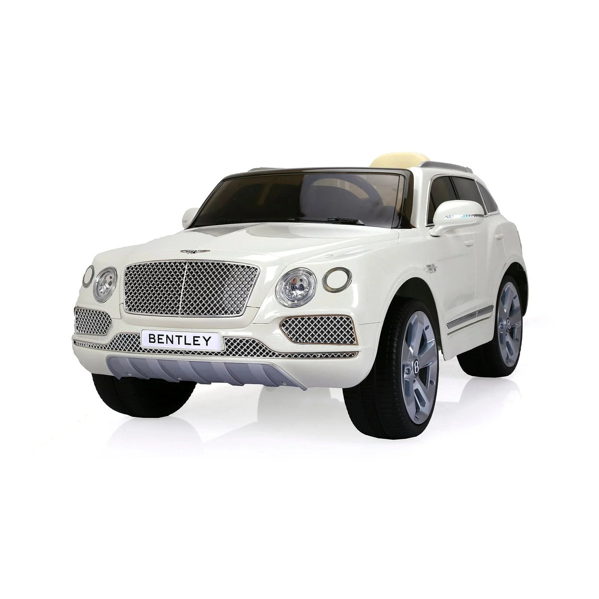 12V Licensed Bentley Bentayga Kids Ride On 1 Seater Car Rubber Tires Leather Seat With RC